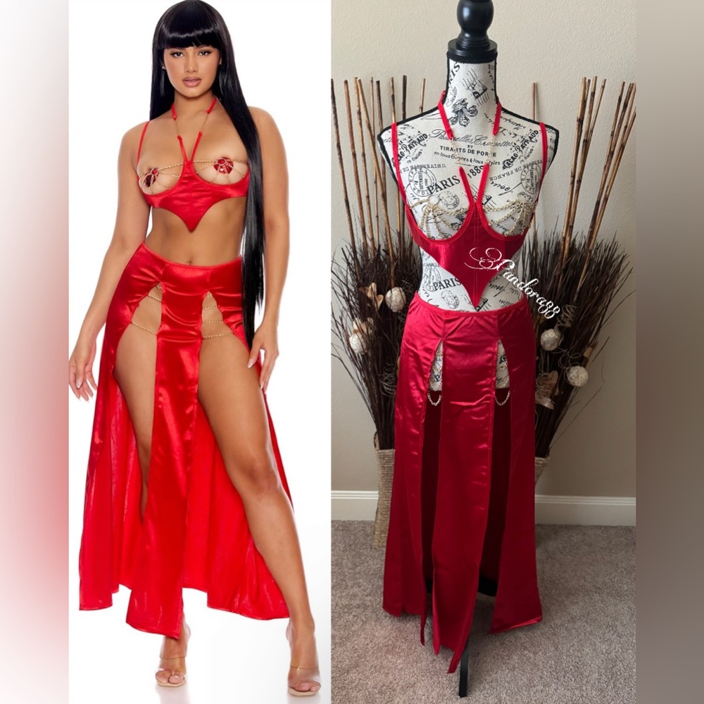 Sexy Red Devil temptation
